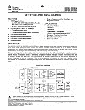 DataSheet ISO721M pdf